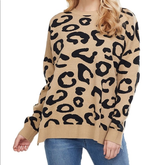 Mud Pie Sweaters - MudPie Leopard Sweater
